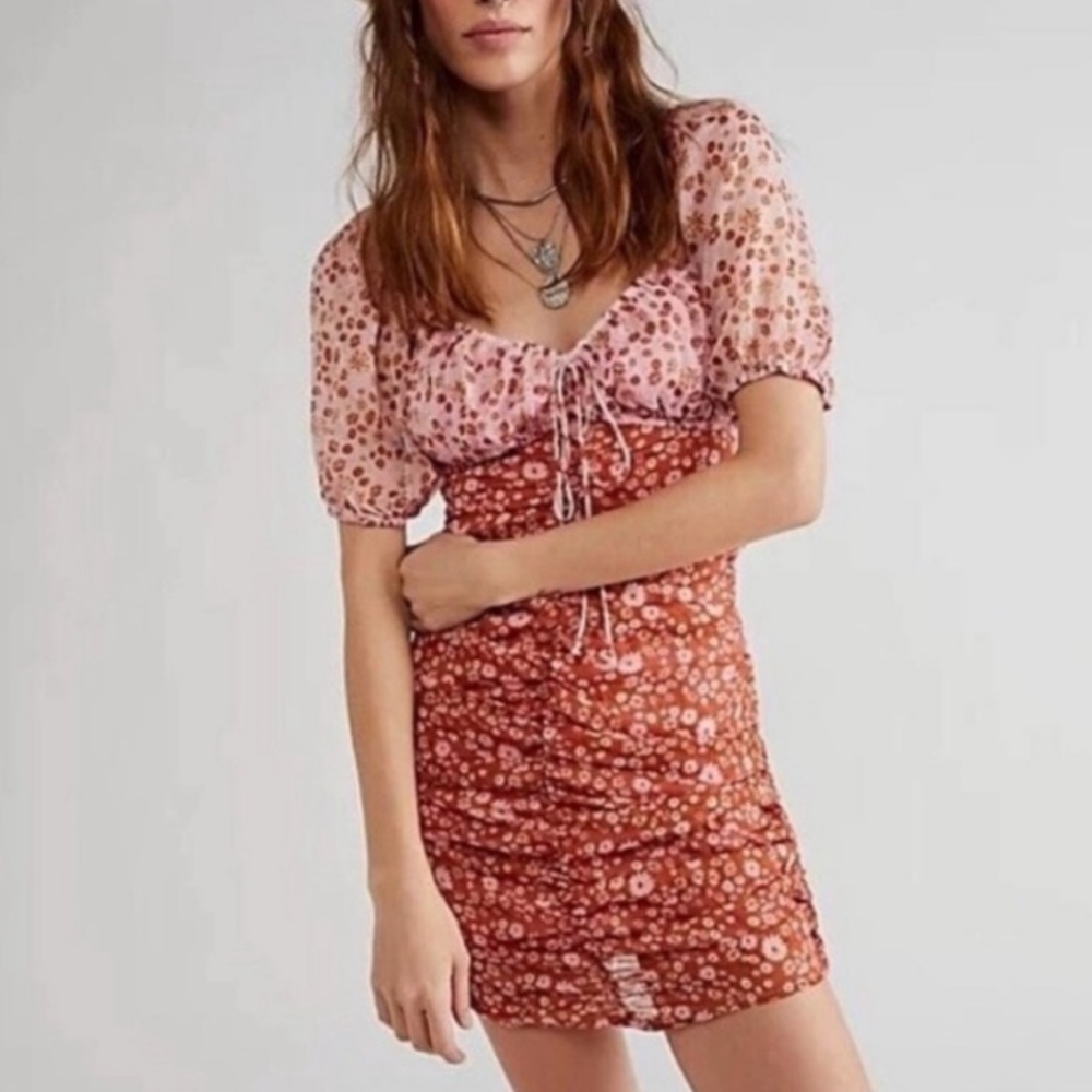 Free People Tessa Mini Dress NWOT